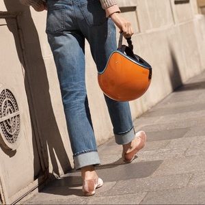 Madewell | Leia Ballet Flat in Blush Velvet | 6.5